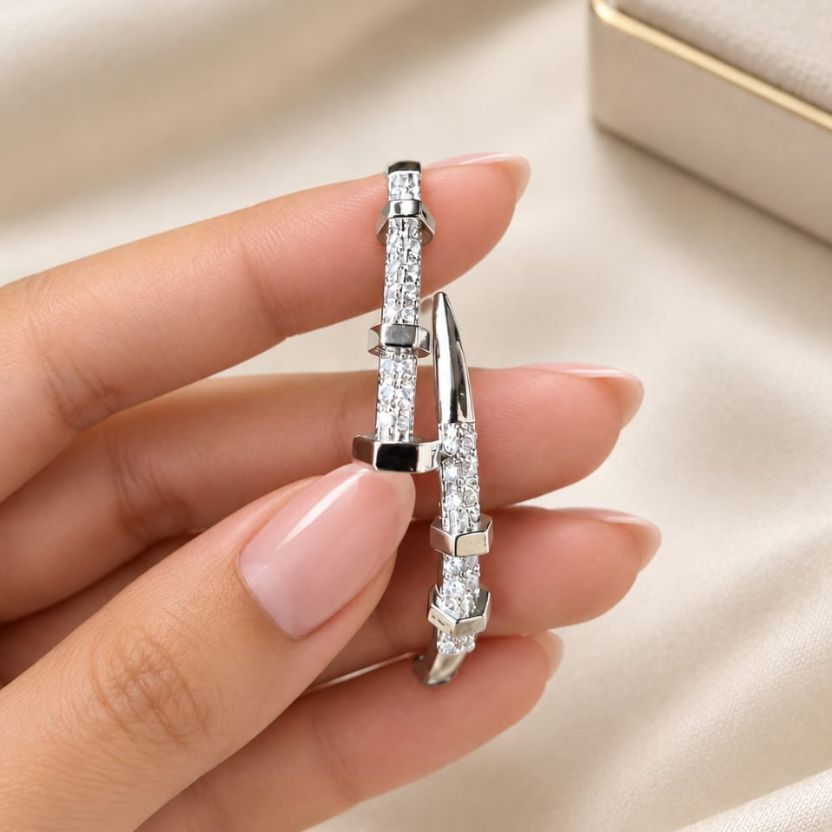 Luxury AD Bracelet for Women | Elegant American Diamond Bracelet