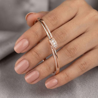Timeless AD Bracelet | American Diamond Designer Bracelet