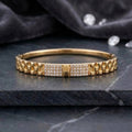 Statement Gold AD Bracelet for Women