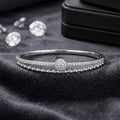 Luxury Silver AD Diamond Bracelet for Women