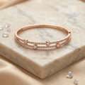 Premium Rose Gold American Diamond Bracelet for Women